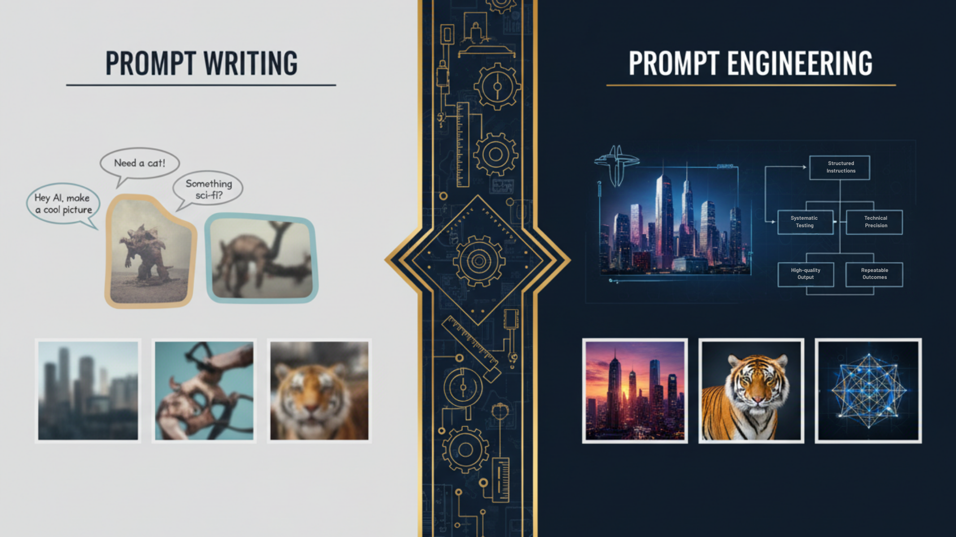 Prompt Engineering vs Prompt Writing: Why Technical Precision Matters